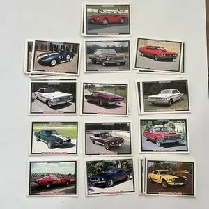 Art | Vintage Collectable Muscle Car Cards Ford | Poshmark